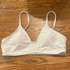 White Bikini Top
